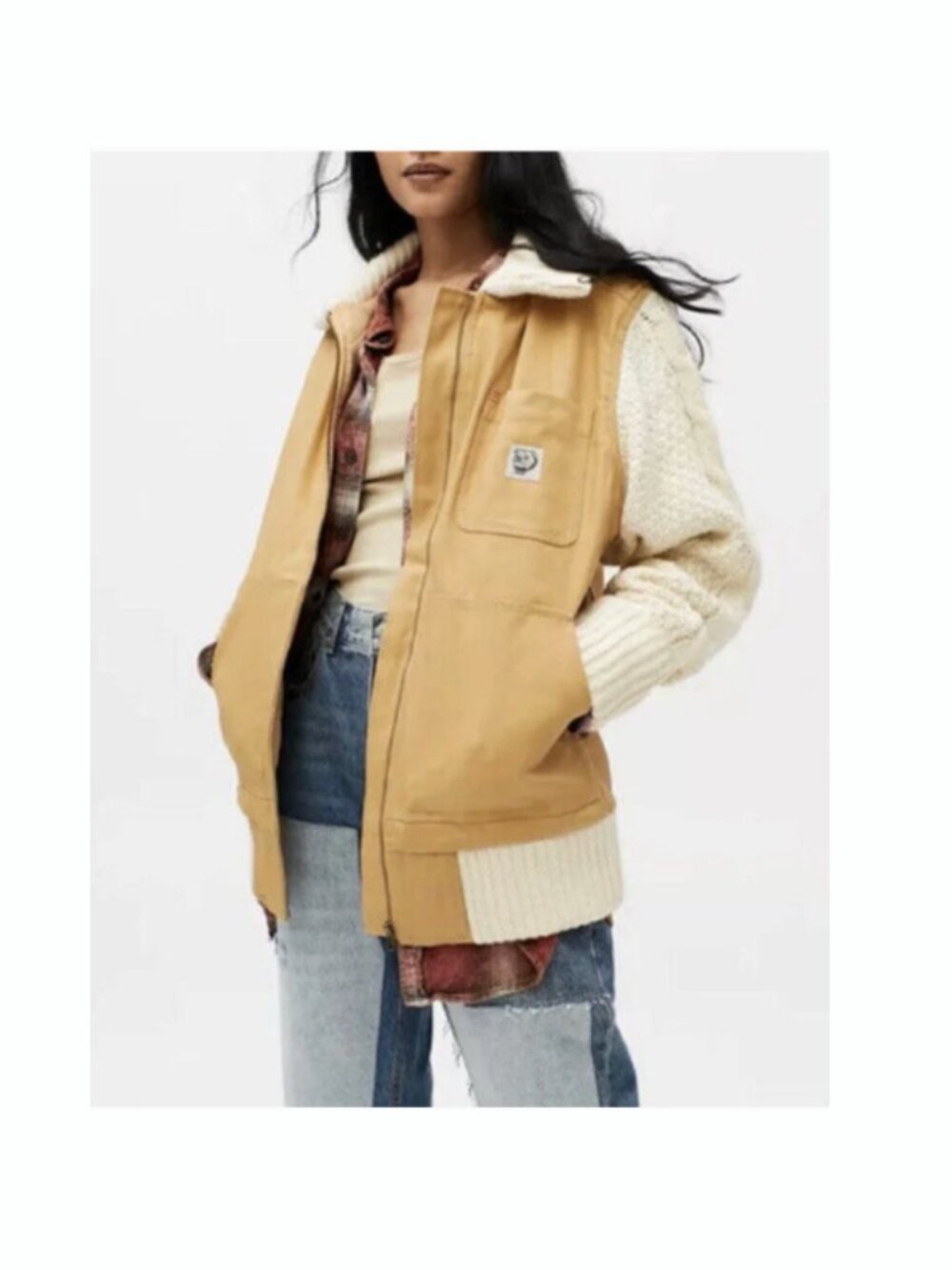 Urban Outfitters Remade Canvas Bomber Jacket